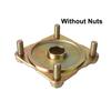 23 Teeth 110mm M10*4 Stud Rear Wheel Hub For 110cc 125cc 150cc Electric Go Kart ATV Golf Cart UTV Buggy Tricycle Quad Bike Parts