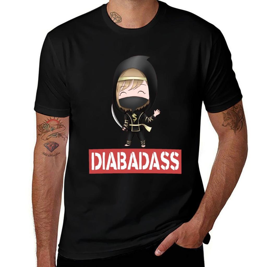 Diabadass Ninja Diabetes Diabetic T1d Type 1 Type 1 Tshirt Sun Protective Outdoor Tee Top
