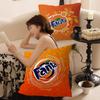 Смешная наволочка с логотипом F-Fanta, декоративная подушка для автомобиля, чехол для подушки на диван, в машину, рождественский подарок 40x40см 45x45см