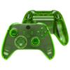 eXtremeRate Full Shell Button Set for Xbox Series X S Clear Replacement Side Rail Grip Front Backplate Cover for Xbox Core Wireless Controller Not &