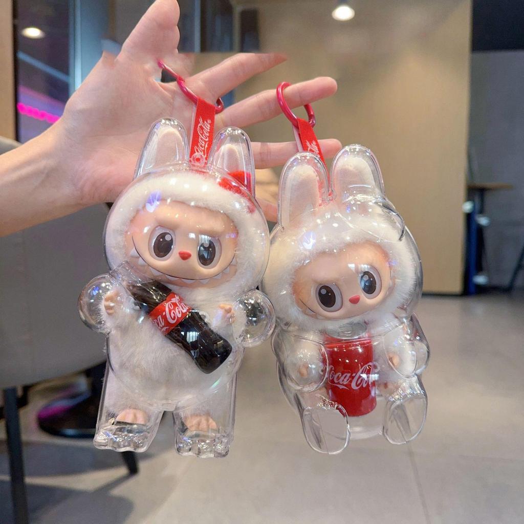 Защитная крышка LABUBU Coca-Cola Labubu Прозрачный защитный чехол Пылезащитный чехол Аксессуары для жилета