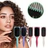 Curl Defining Hair Brush Soft Bristles Scalp Massage Women Curly Hair Shaping Styling Detangling Comb Girls Hairdressing Tool