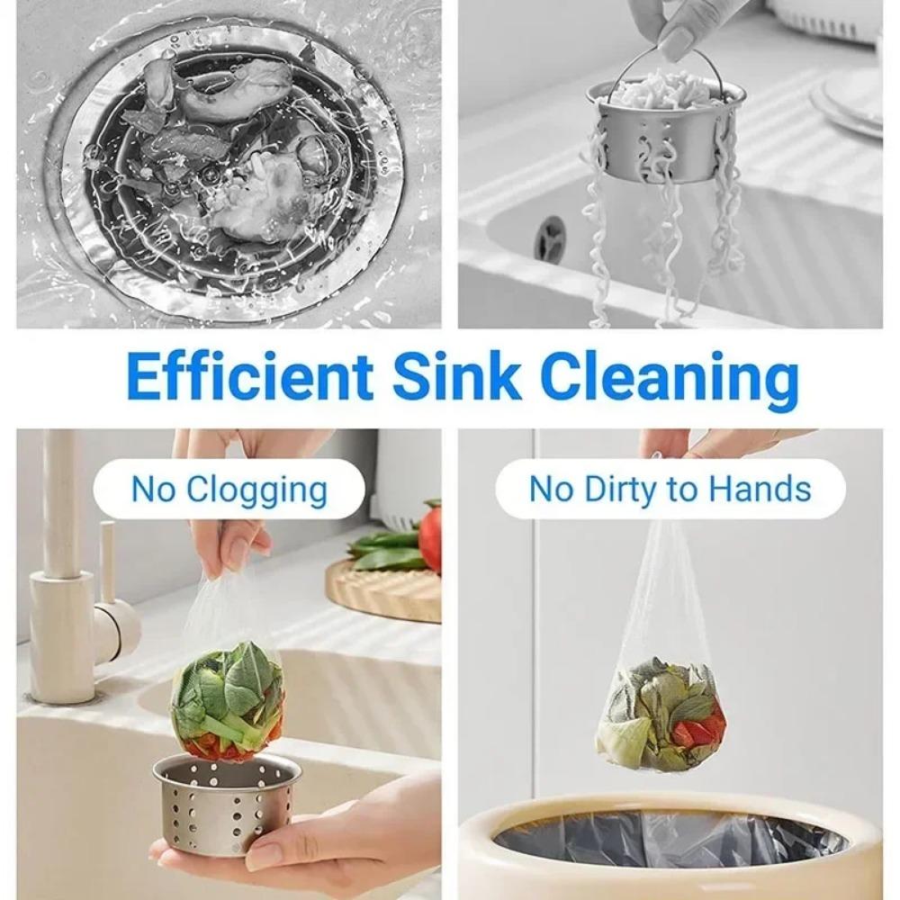 200 шт одноразовый кухонный фильтр для раковины сетка для канализации мусорный фильтр для остатков еды бассейн сетка дренажный экран раковина сетка для мусора