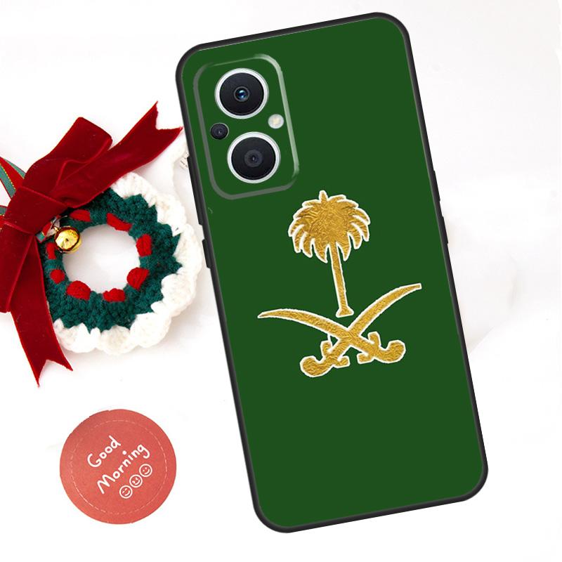 Kingdom Of Saudi Arabia Flag Funda For OPPO Reno 14F 13F 12F 11F 11 12 13 14 Pro 7 8 Lite OPPO Find X5 X6 X8 X9 Pro Case