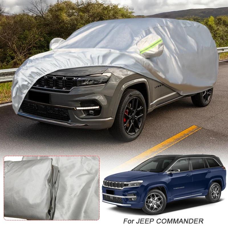 Полиэстер 210T Для JEEP AVENGER CHEROKEE COMMANDER COMPASS GRAND CHEROKEE PATRIOT RENEGADE WAGONEER Водонепроницаемый чехол для автомобиля АНТИ-УФ