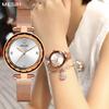 Reloj Mujer Top Brand MEGIR Women Watches Rose Gold Relogio Feminino Luxury Lovers Bracelet Watch Women Clock Zegarek Damski