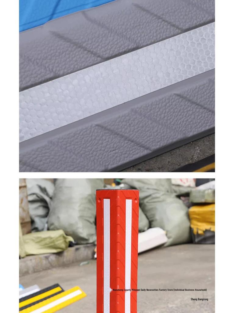 High-End Rubber Wall Corner Protector: Anti-Collision Strip for Interiors, Airports, Garages, and Parking Lots