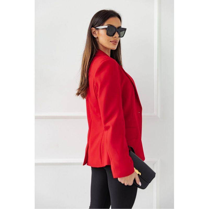 Tooxika Autumn And Winter New Long-sleeved Single-breasted Solid Color Suit Jacket For Women