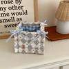 Square Storage Box Bear Pattern Organizer Box New Desktop Storage Basket  Home Decoration