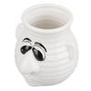 Egg Separator Funny Snot Nose Easy Operation Durable Ceramic Time Saving Egg White Separator for Egg Kitchen