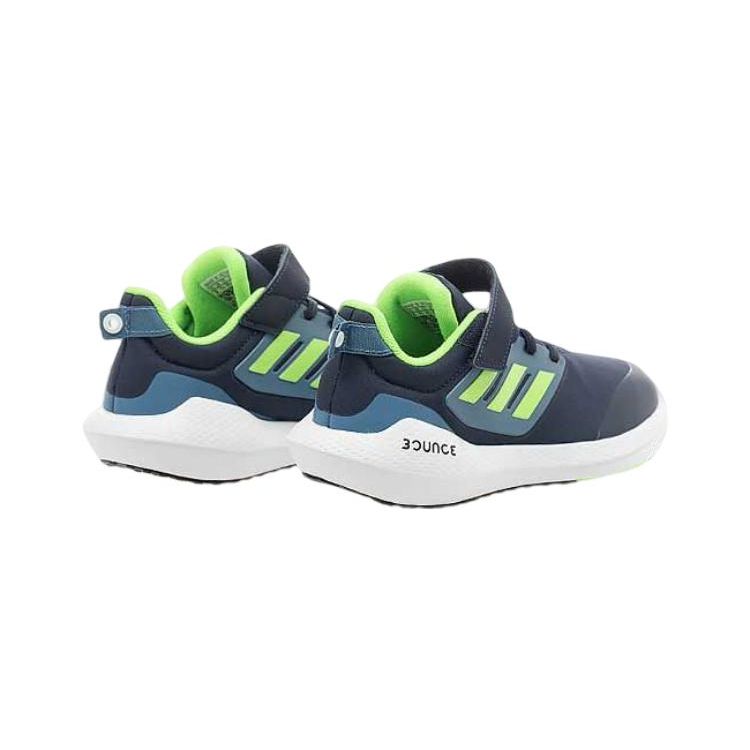 Adidas Eq21 Run 2.0 Bounce Sport Running Casual Simple Low Top Kids Running Shoes Kids Sneaker Black Green GY4366