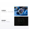 CASIO EDIFICE series fashion business men's watch classic three eyes octagonal dial blue Quartz leather strap men's watch blue dial EFB-680L-2AVUPR