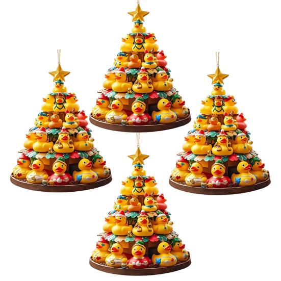 Рождественский кулон Утка Декор Праздничные сувениры Подарок Праздничная атмосфера Дом Офис Вечеринка Декоративное украшение