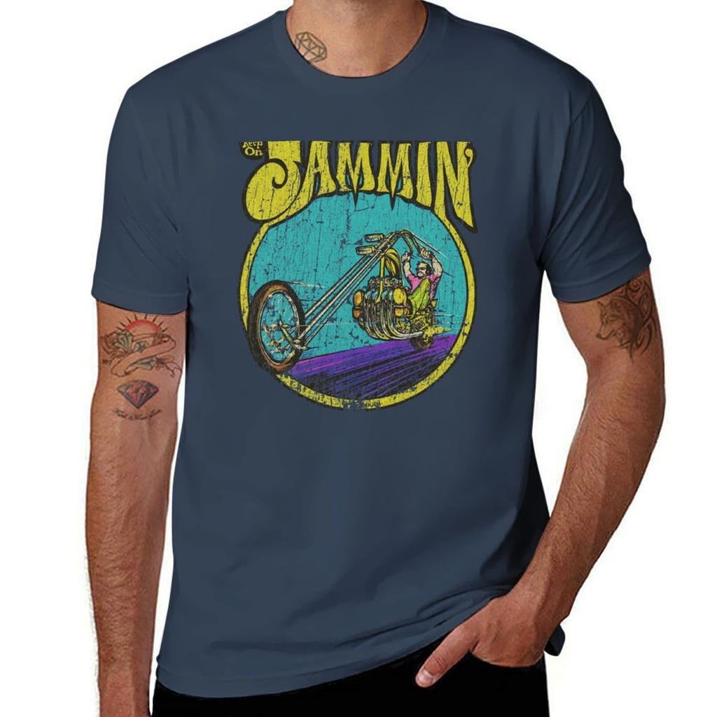 Keep On Jammin 1974 Tshirt T Shirt For Unisex 100 Percent Cotton T Shirts For Unisex Cotton Soft Tshirt