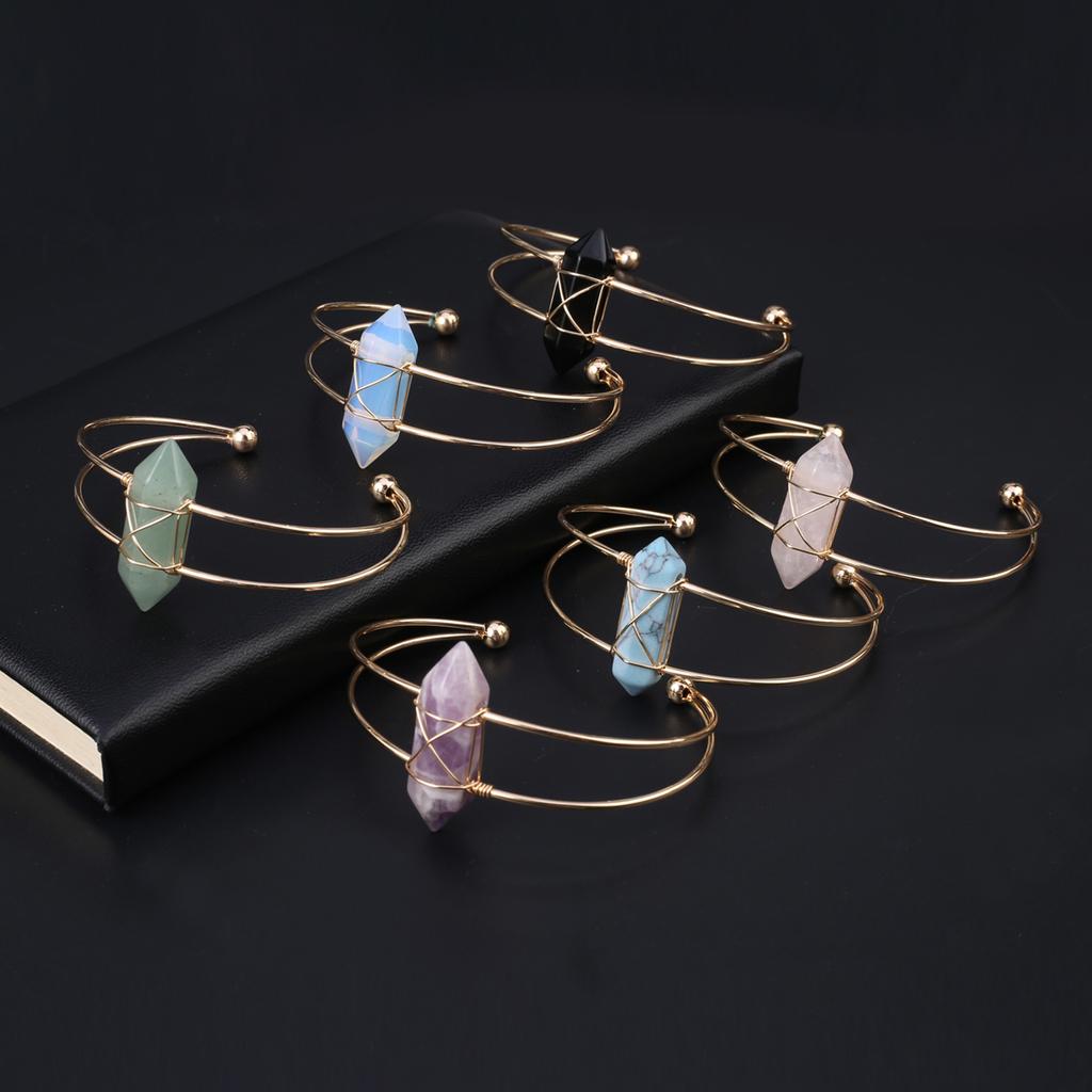 Women Bracelet Natural Stone Agates/Rose Quartz Adjustable Bracelet Charms For Women Romantic Birthday Gift Diameter 63 MM