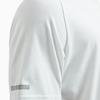 Emporio Armani EA7 Весна/Лето 2024 Однотонная футболка с буквенным логотипом Свободный крой Короткий рукав Мужские топы Белый 3DPT24-PJUVZ-1133