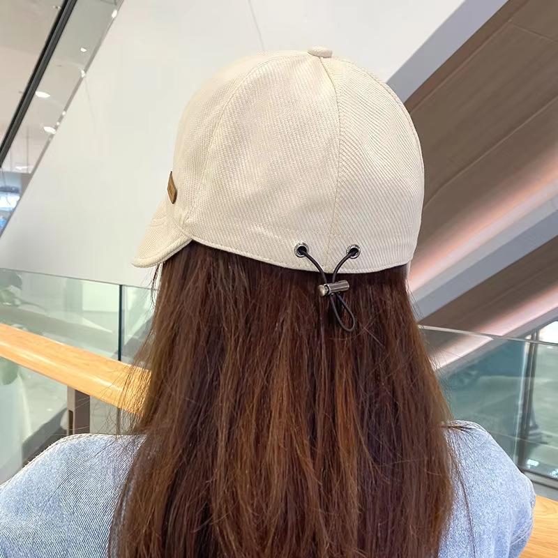 Women Solid Color Sunscreen Bucket Hat JK Korean Wide Brim Fisherman Hats For Lady Female New Drawstring Travel Golf Visors Cap