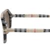 Burberry Винтажные солнцезащитные очки неправильной формы из ацетата с графическим принтом «Клетка» Детские Разноцветные