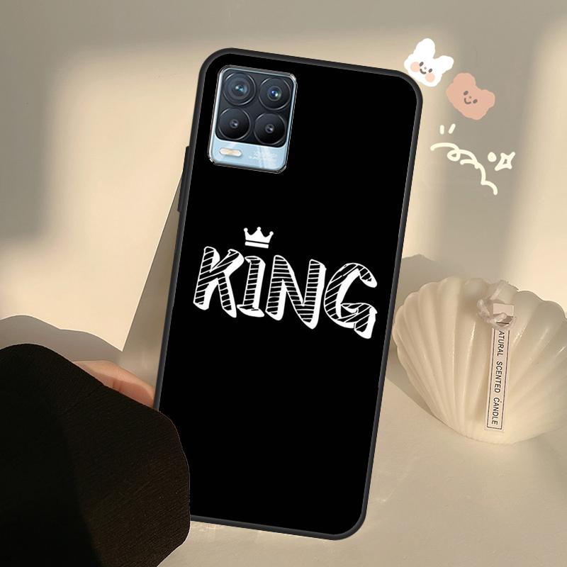 Чехол Queen King Crown для OnePlus 10 9 Pro 8T 9R Nord2 Чехол для Realme GT Neo 2 3 GT Master 8i 9i 8 Pro