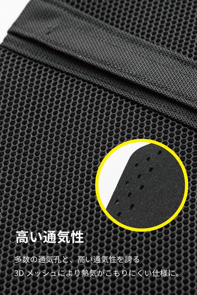 RS TAICHI Stealth CE Back Protector Black L [NXV019]