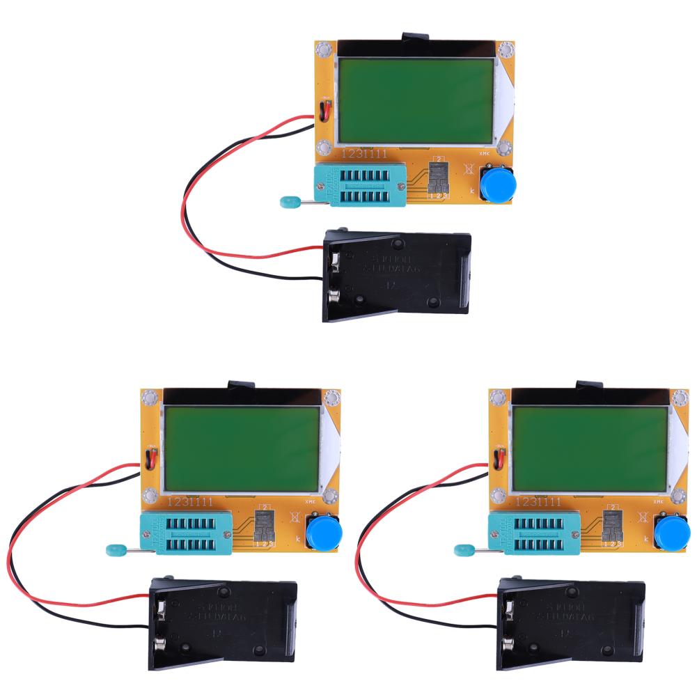 1-3 шт. LCR-T4 ЖК-цифровой тестер транзисторов Высокоточный диодный триодный емкостный SCR индуктивный мультиметр MOS PNP NPN LCR
