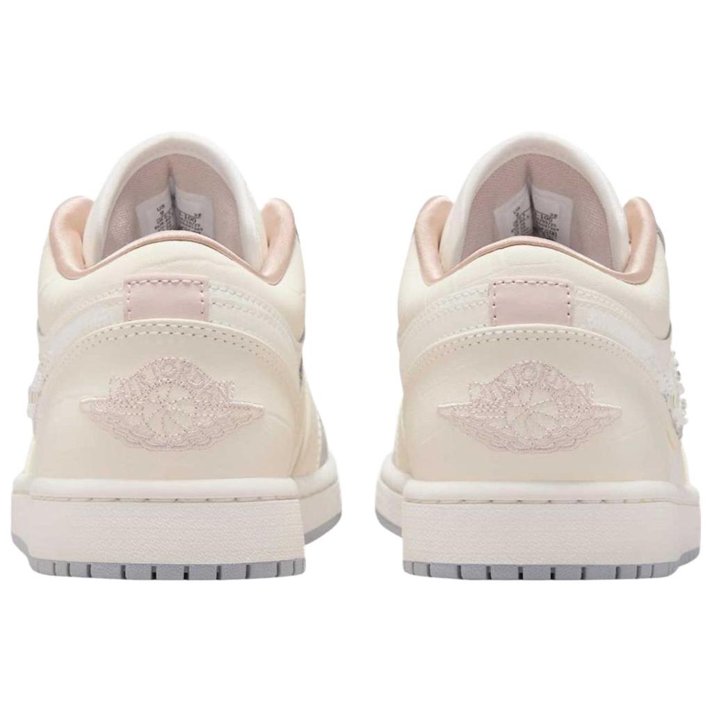 Jordan Женские винтажные баскетбольные кроссовки Air Jordan 1 с низким верхом, устойчивые к истиранию, экрю Jordan IH7323-100