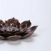 1 шт., держатель для курильницы из сплава, буддизм, линия лотоса, благовонная пластина из сандалового дерева, основание катушки, храмы, студии йоги, украшение дома