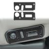 Carbon Fiber Interior Seat Control Adjustment Button Cover For Hummer H2 2003-07