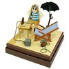 Sankei Studio Ghibli mini Porco Rosso Porco's Hideout Papercraft Model MP07-23 (W54xD54xH46mm)