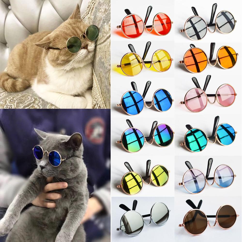 Accessories Reflection Vintage Dog Pet Glasses Sunglasses Eye-wear Cat Glasses