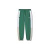 Li Ning Letter Stripe Cuffed Loose Knit Sports Pants Men Pants Green AYKT701-1
