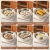 Large Hole Kitchen Steam Tray Round Pot Steam Insert Stainless Steel Steamer Basket  Kitchenware