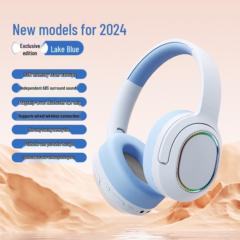 Новая беспроводная игровая Bluetooth-гарнитура с шумоподавлением и слотом для карты