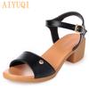 AIYUQI Ladies Sandles 2020 Fashion High Quality Rome Women Sandals Tricolor Summer Sandals For Women
