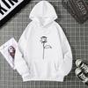 Winter Women's Hoodie High Street Unisex Style Double Pockets Sweatshirts Outerwear Plus-Size Women's Clothing