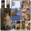 Cute Capybara Phone Case for Samsung Galaxy A51 A71 A21S A12 A11 A31 A41 A52 A32 A23 A33 A53 A73 A03S A13 5G A72 A54 A34 Cover