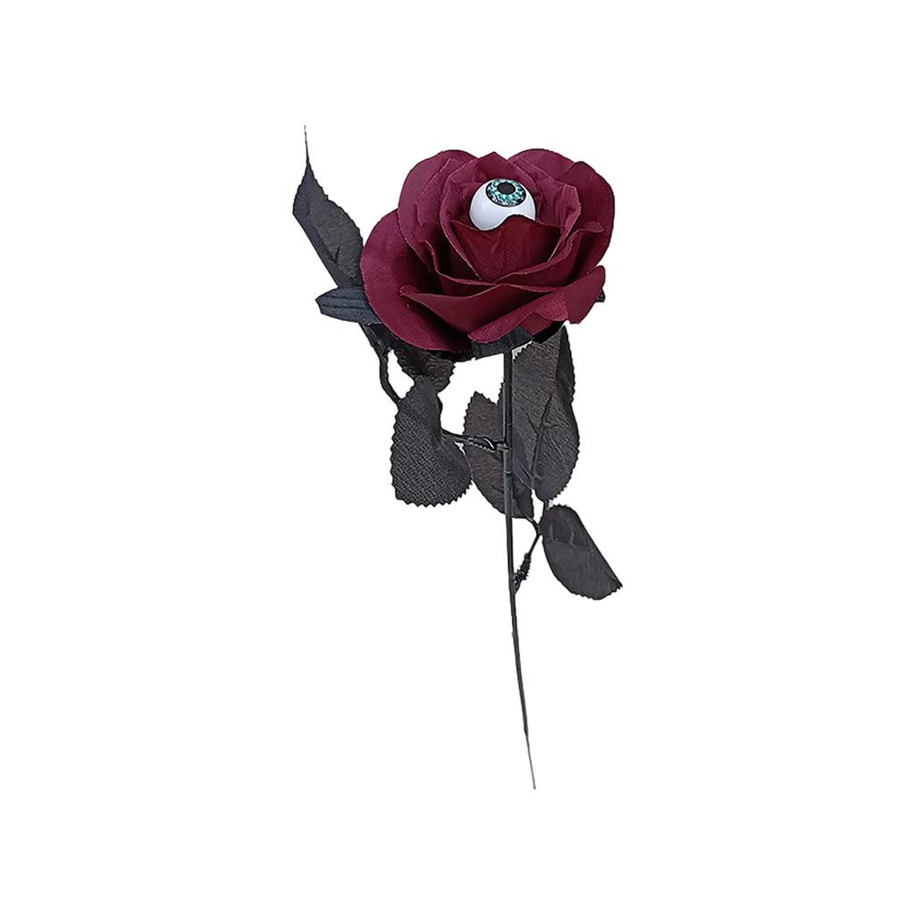 Feltree Хэллоуин Украшения 10 штук Искусственная роза с глазными яблоками