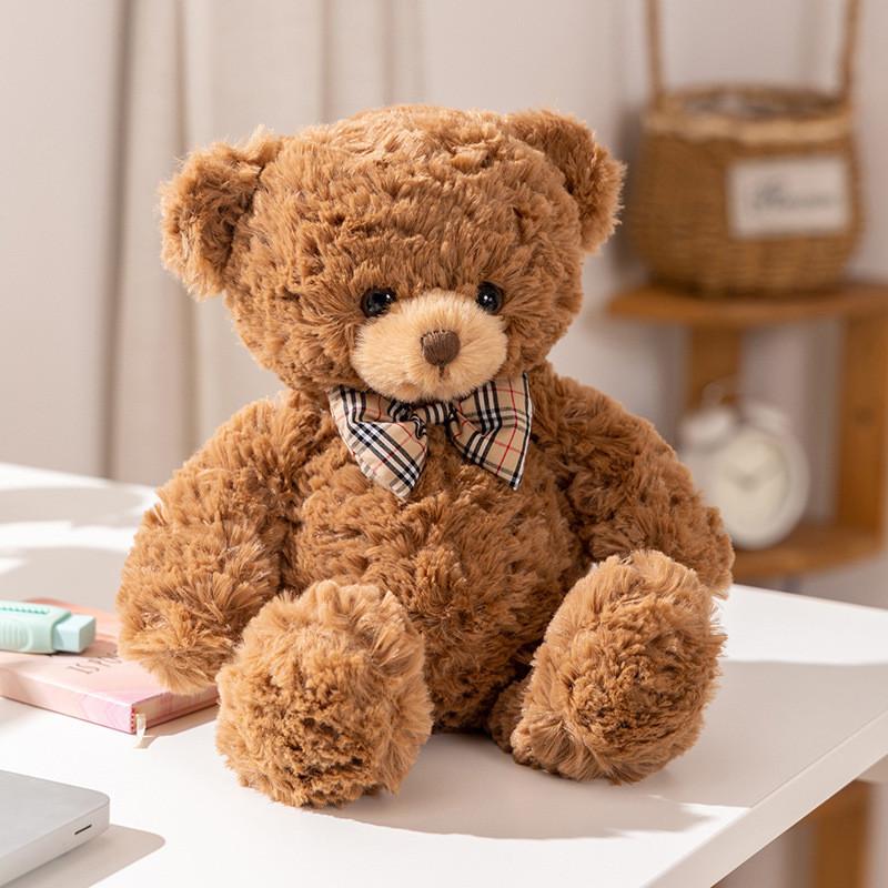 Bear Delightful Claire Large Plush Toy Deep Brown Teddy Bear For Snuggling Bliss