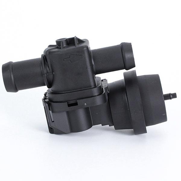 Black ABS Car Engine Coolant Circulation Water Inlet Valve, 1-Piece