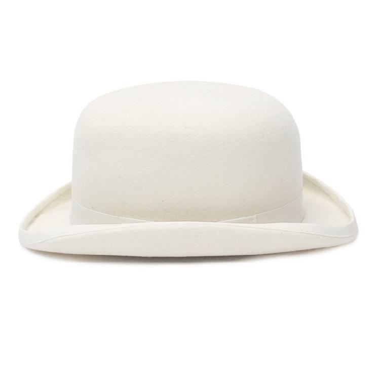 Западная Цилиндр Шляпа Шерстяная Федора с Широкими Полями Подарок для Парня Цилиндр с Короткой Тульей