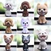 1PC 8 Styles Car Interior Resin Nodding Puppy Car Swing Toys Dashboard Ornament Shaking Head Dog
