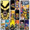 Phone Cover X Men Marvel Wolverine Xmen for Xiaomi Redmi Note 12 10 11 9 8 Pro 10C 12C 9T 9A Note11 Note12 5G 4G Soft Case