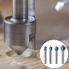 Professional 90 Degree V Shape Router Bit Set of 4 for Woodworking and Engraving Milling Cutter with 1/4" or 6mm Shank