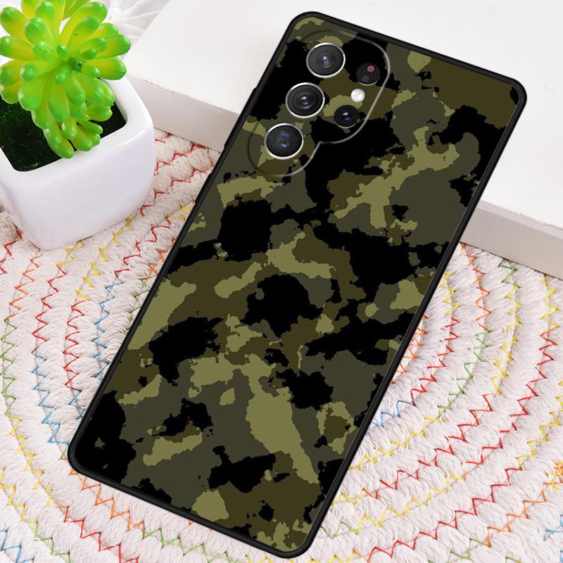 Камуфляжный Модный Чехол для Телефона Samsung Galaxy note 10 pro S26 Ultra S23 S24 FE S25 S21 S22 PLUS ударопрочный Чехол