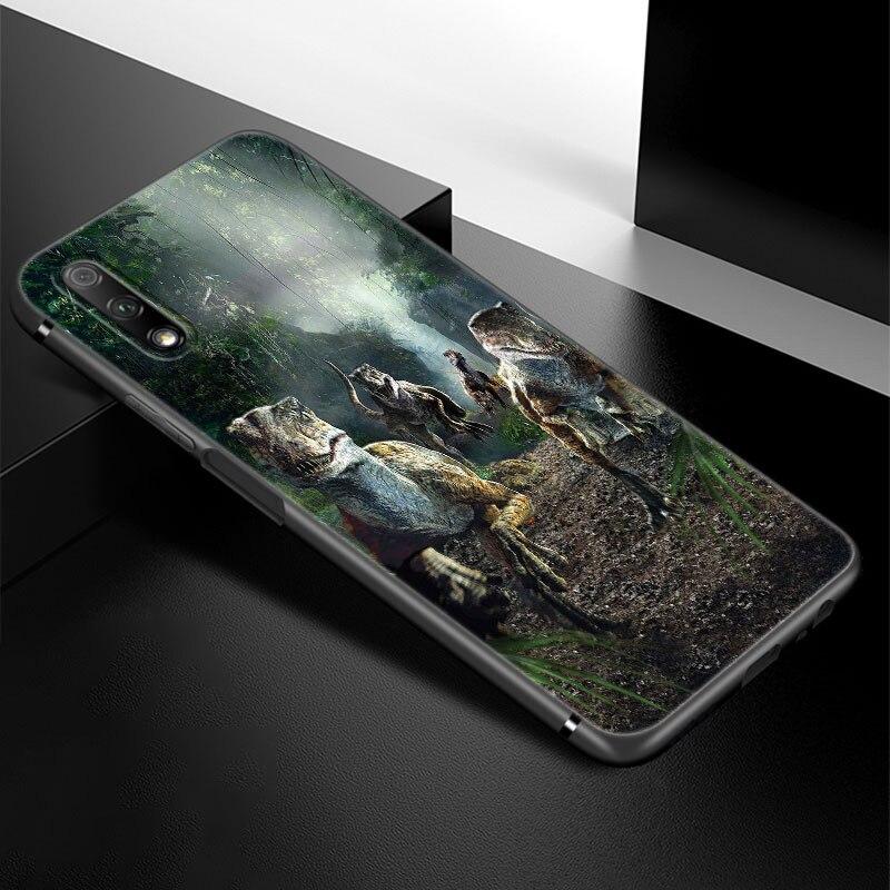 Чехол для телефона «Затерянный мир динозавра» для Huawei Honor 7A 8A 9X 20 Pro 8 10X Lite 9A 8C 9C 20E 7S 8S 20S 8X 10i 20i 30i черный чехол