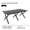 Portable Aluminum Roll-Up Camping Table