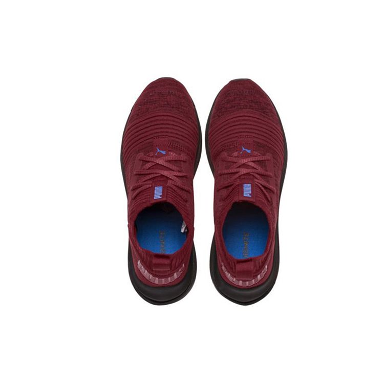 Puma Ignite Limitless Sr Evoknit Кроссовки с низким верхом для повседневной носки Мужские кроссовки Красные 190484-08