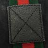 Used 9539 GG Canvas Tote 189669 7924 A4 Cotton Calfskin Web Stripe Green Red Logo Embossed Black Unisex from Japan