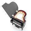 Piano Model   Piano Display   Piano Ornament Exquisite Wooden Desktop   Decor with  ly Painted   for