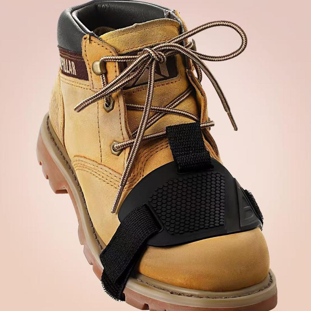 Shift Guard 2 Pack Motorcycle Protective Pads Wear Resistant Shift Pads Anti-Slip Easy Installation Protect Shoes from Scratches